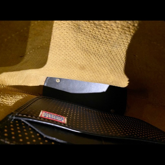 Dooney & Bourke Black Perforated Bucket Bag - Picture 6 of 7